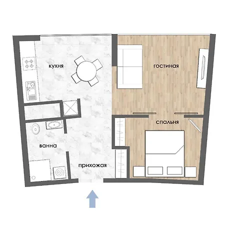 Elegant In Arcadia Apartment *